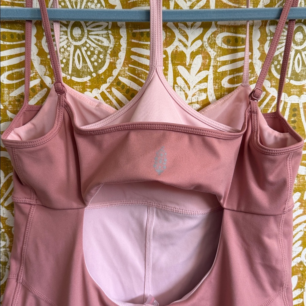 Free People Movement Baseline UV Protection Tennis Mini Dress Petal Pink Sz M - Picture 10 of 13